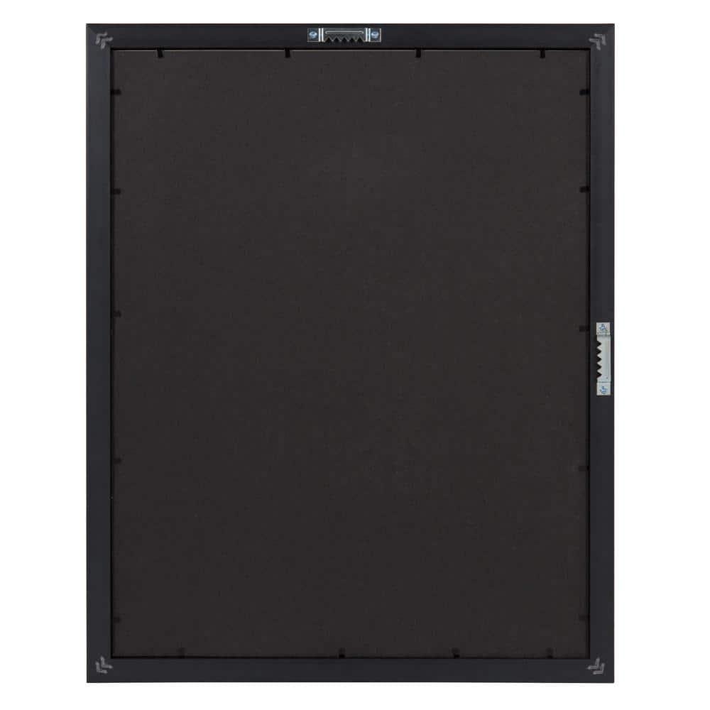 Kate & Laurel All Things Decor 14" x 18" Calder Wall Frame Gold : Modern Style, Dual Orientation, Plastic Construction