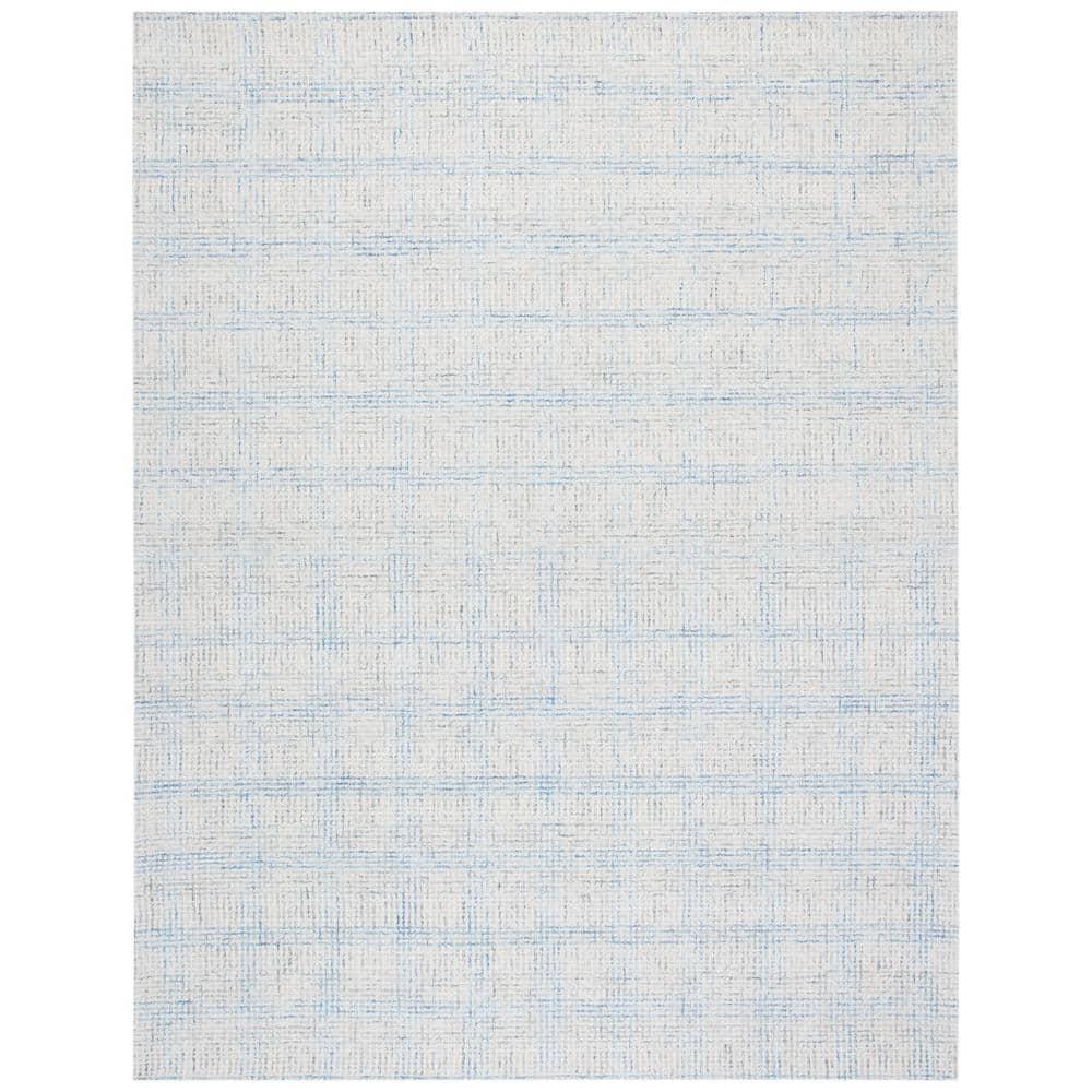 Abstract ABT656 Handmade Indoor Area Rug - Ivory/Beige - 6'x9' - Safavieh