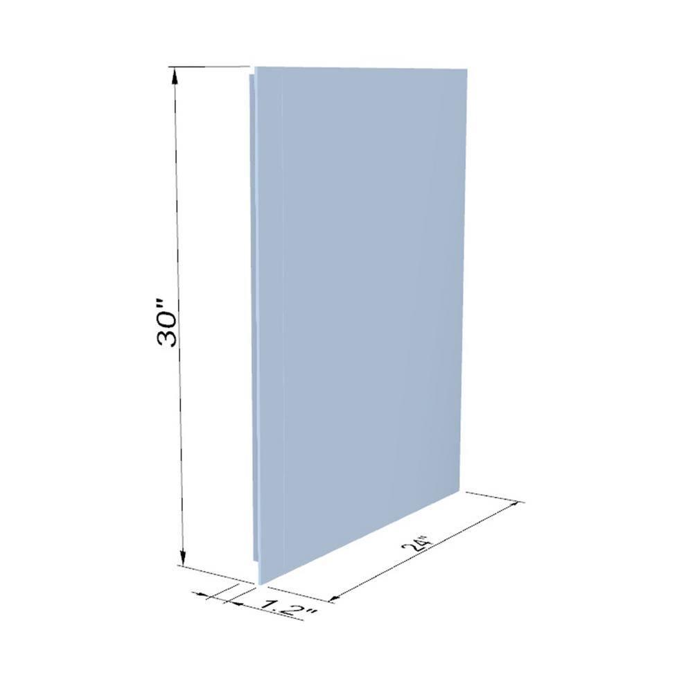 Altair Design Cosenza 24” Rectangle Frameless Modern LED Bathroom Vanity Mirror