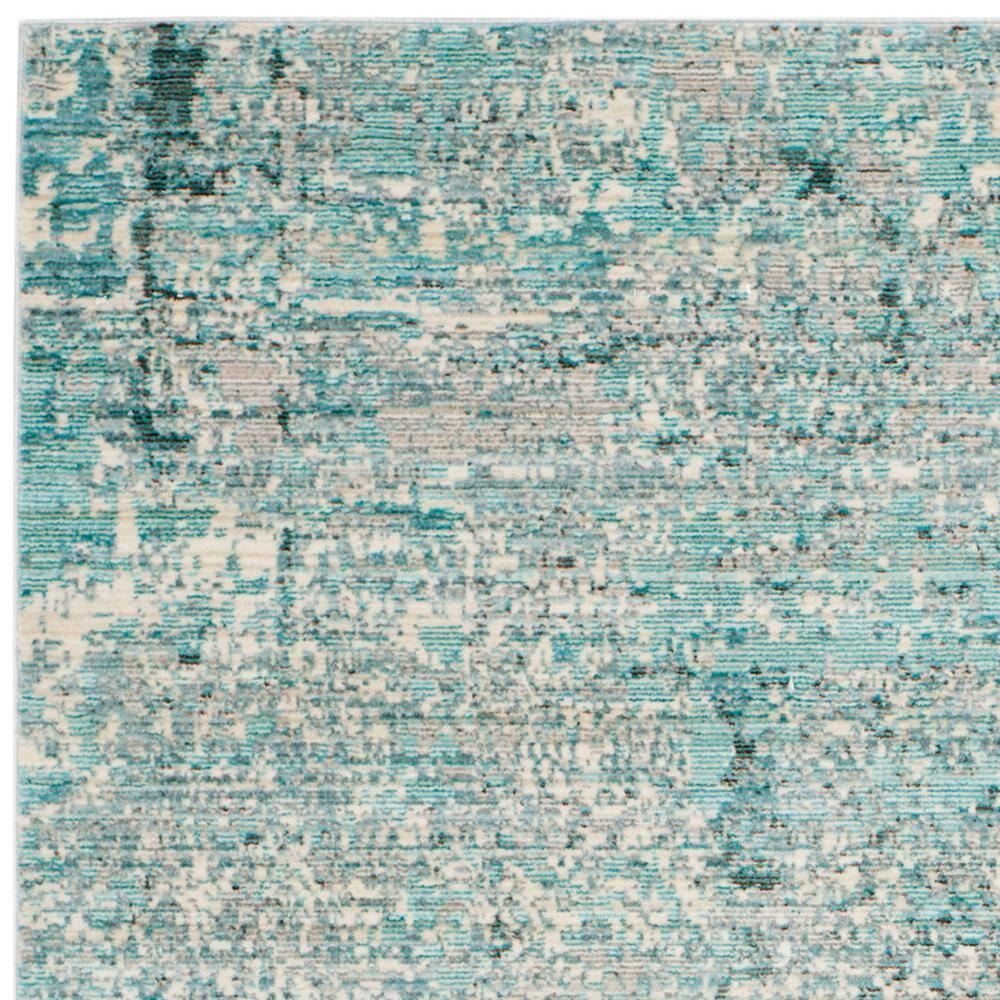 Mystique MYS971 Power Loomed Area Rug Teal / Multi 4' X 6' - Safavieh.