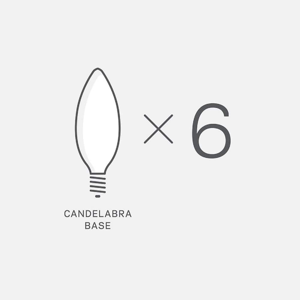 Nashville 6 Light Semi Flush Mount