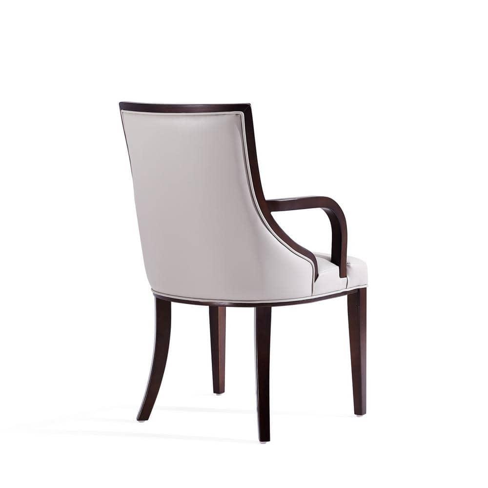 Faux Leather Upholstered Armchair
