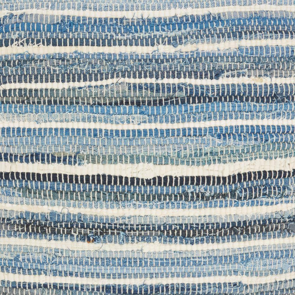 Life Styles Woven Throw Pillow Denim - Mina Victory