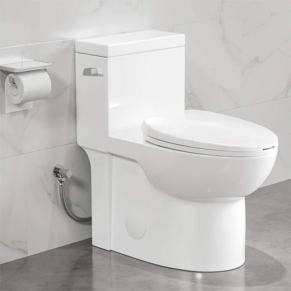 Denbigh Chair Height Elongated Comfort Height One-Piece Toilet (Seat Included)