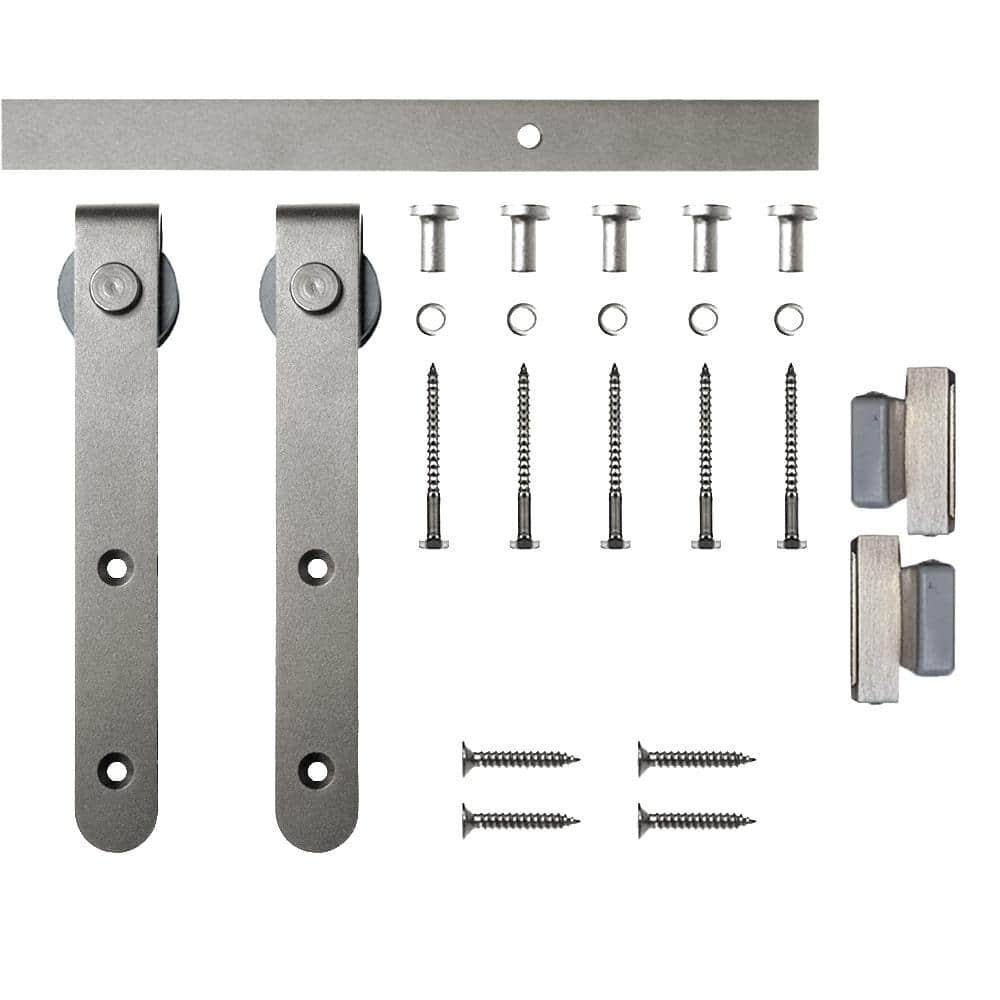 Hook Mini Standard Single Track Barn Door Hardware Kit