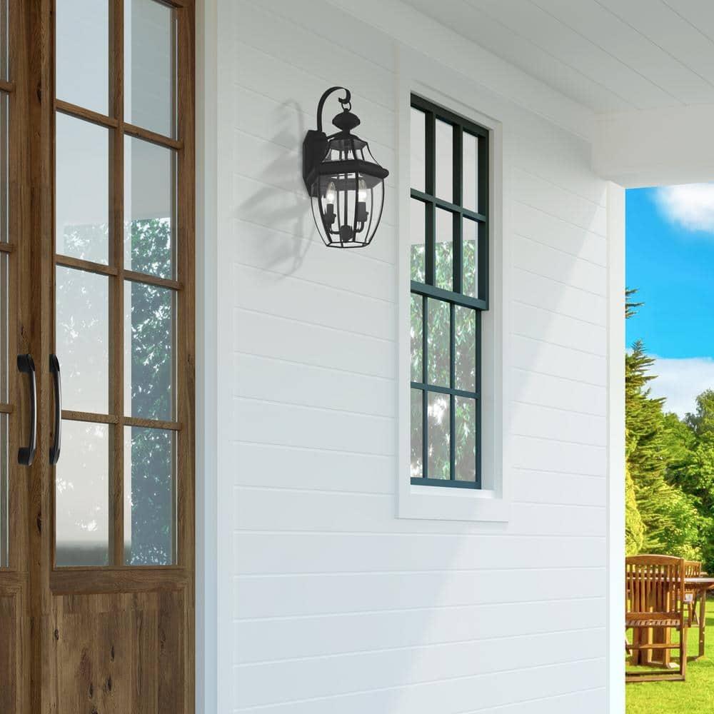 Livex Lighting Monterey 2 - Light Wall Light in  Black