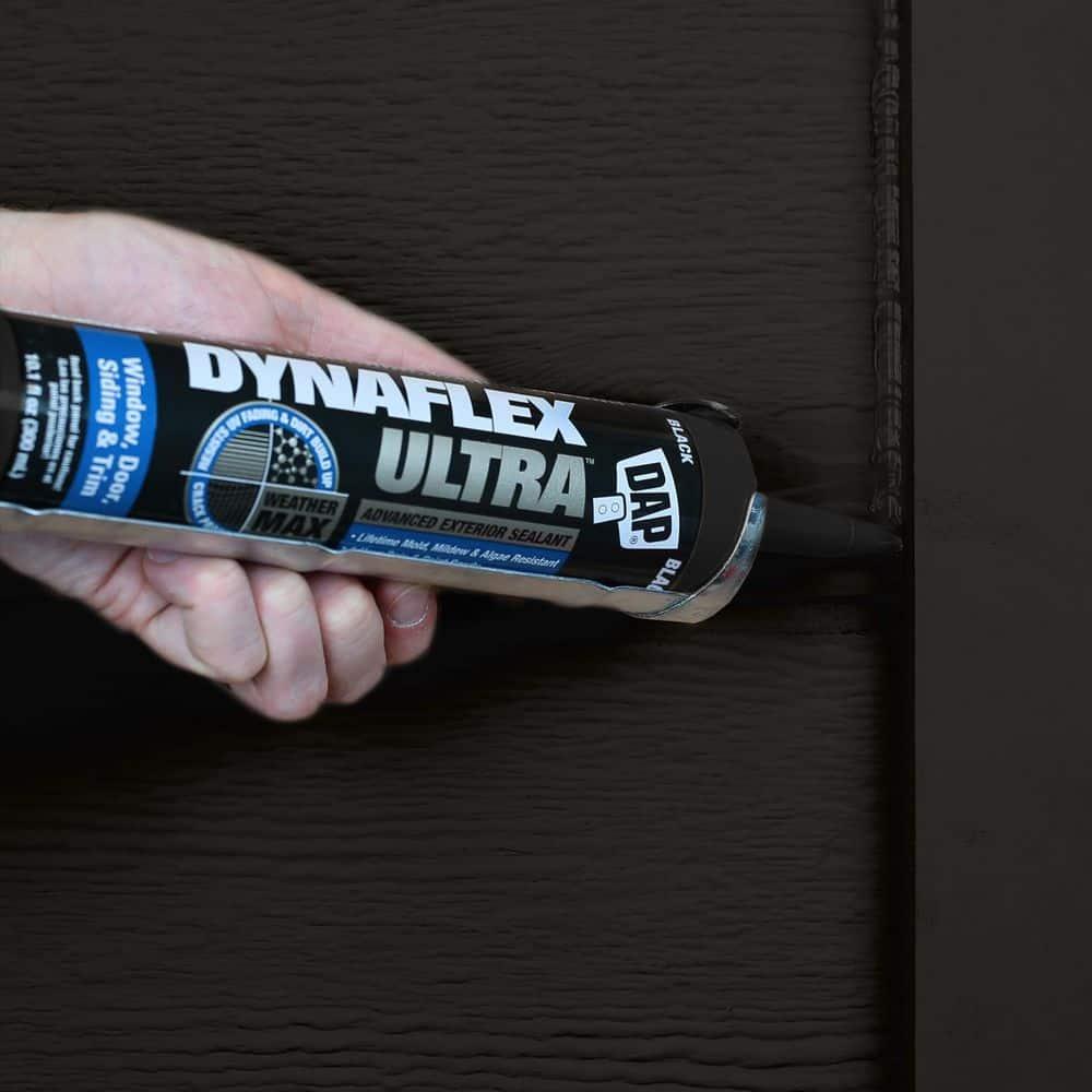 DAP Dynaflex Ultra Black Advanced Latex Waterproof Sealant 10.1 oz