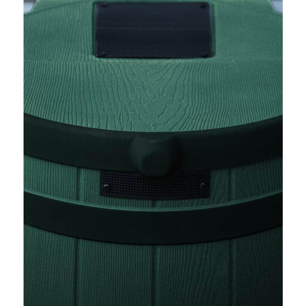 Good Ideas Good Ideas Rain Wizard Whiskey Style Rain Barrel with Overflow and Spigot