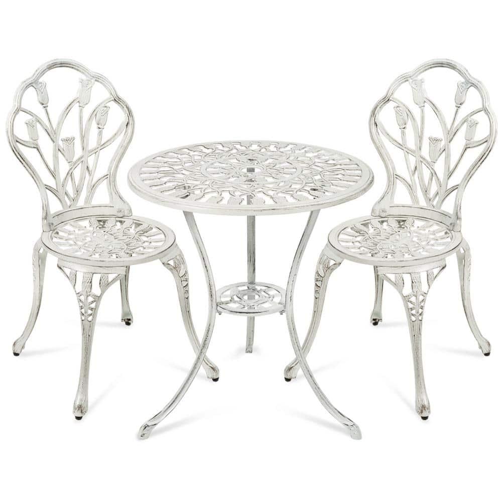 Fleur De Lis Living Stambaugh 2 - Person Patio Dining Set with Round Table