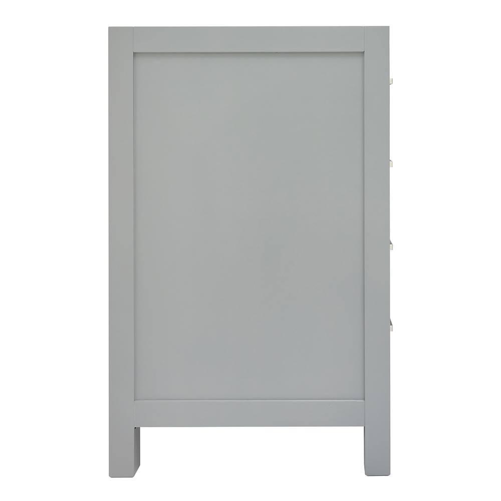 Ariel A067s-Bc Cambridge 66" Single Free Standing Vanity Cabinet Only - Grey