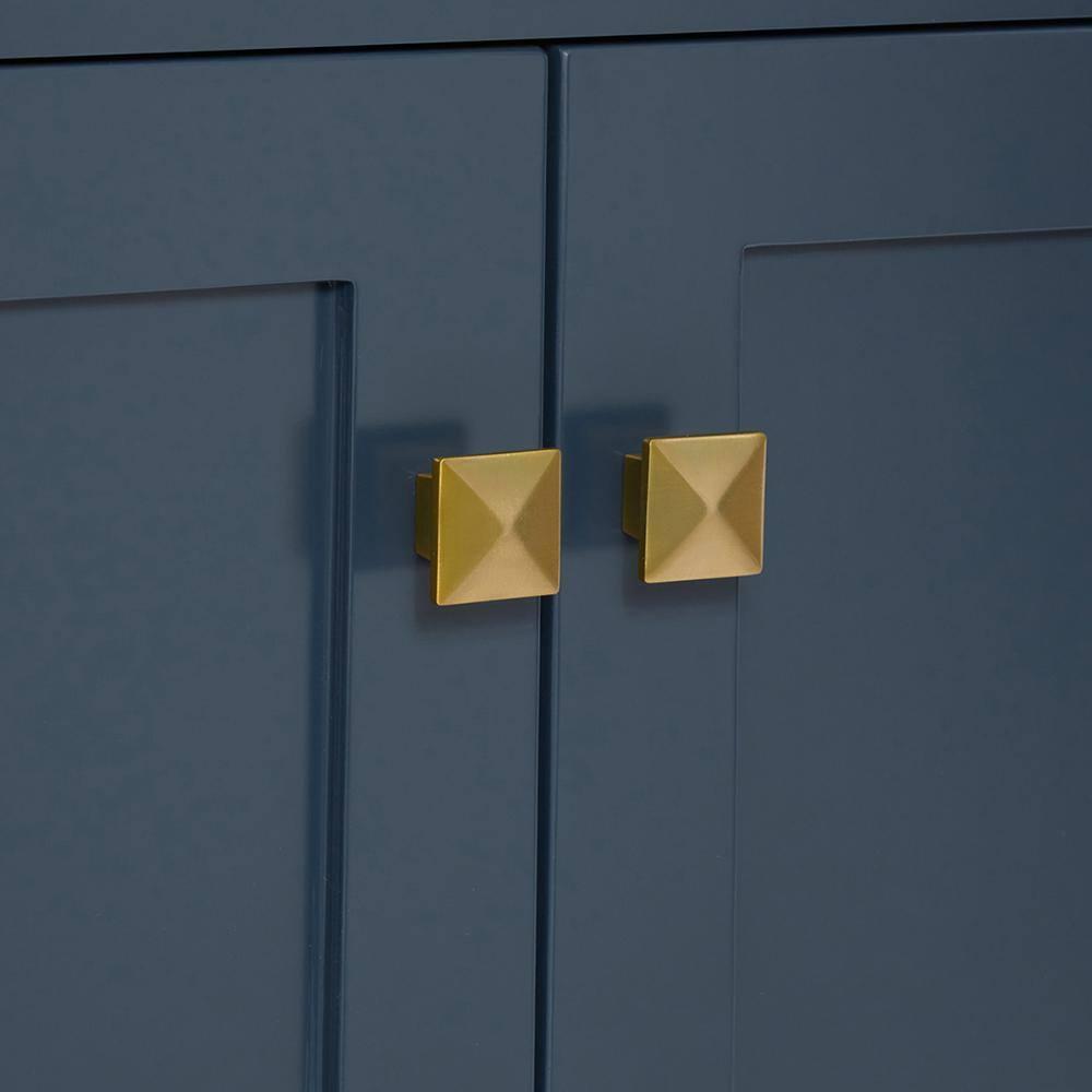 Cambridge 54'' Single Bathroom Vanity with Carrara Marble Top