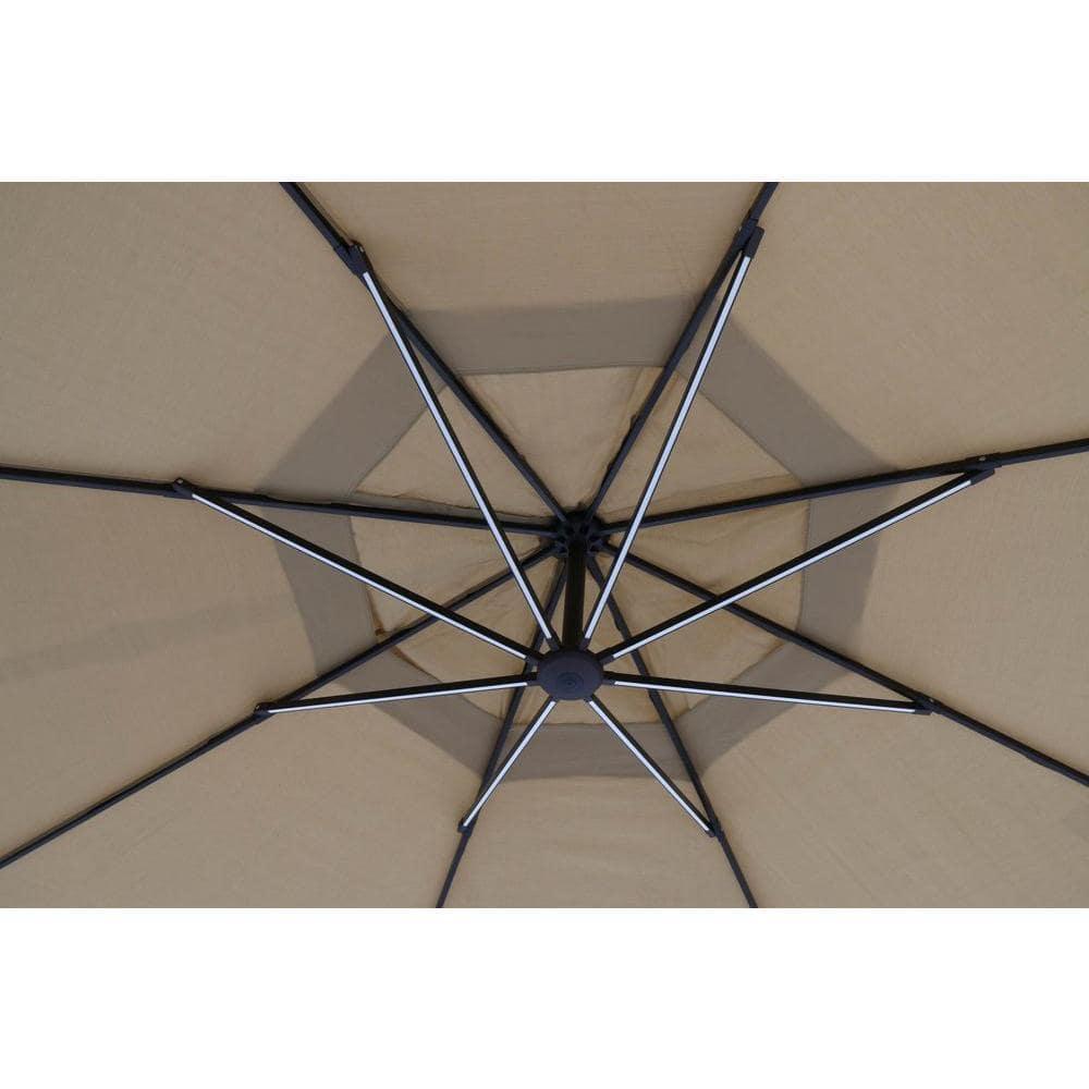11 ft. Replacement Canopy Fabric for Hampton Bay Cantilever Offset Solar Umbrella