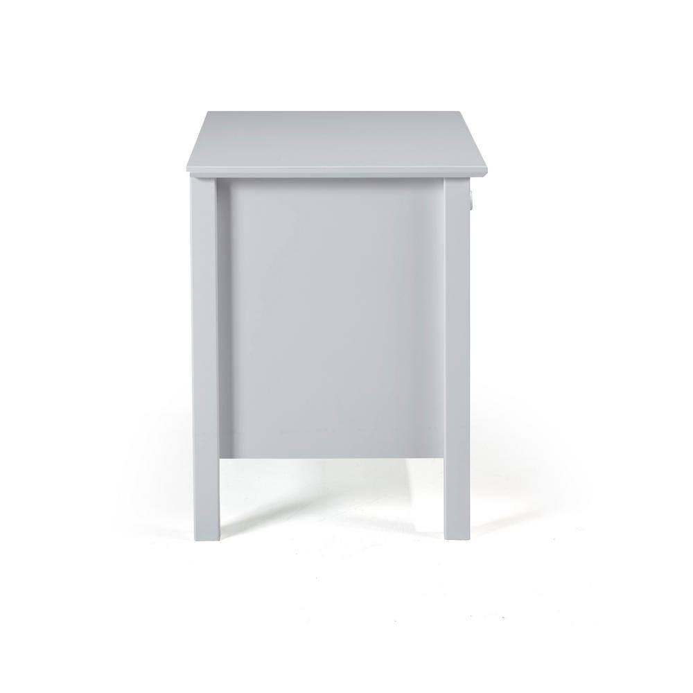 Alaterre Simplicity Nightstand, Dove Gray
