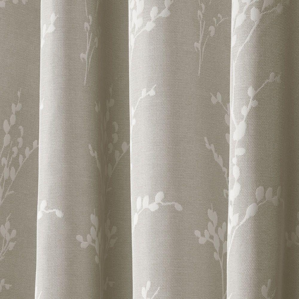 Nicole Miller Nicole Miller Turion Floral Room Darkening Blackout Grommet Top Curtain Panel Pair (Set of 2)