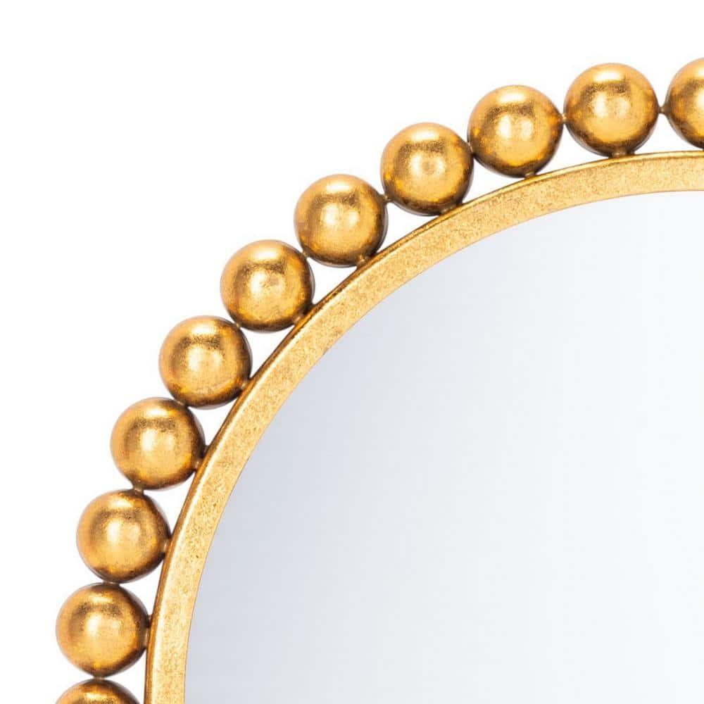 Everly Quinn Savoie Metal Flat Wall Mirror
