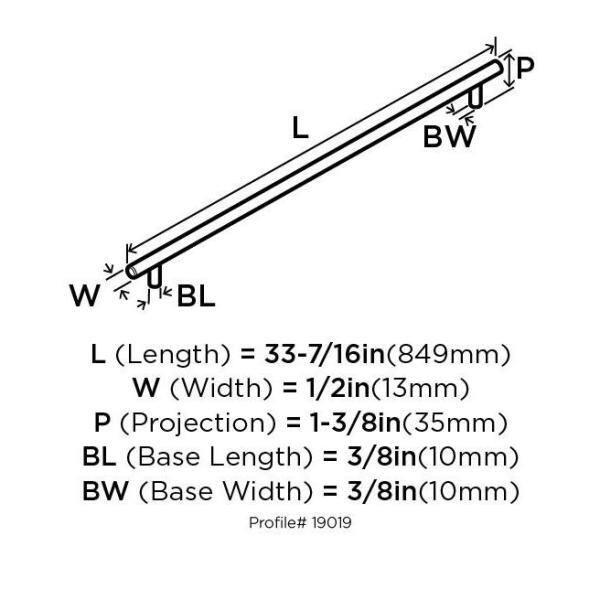 Bar Pulls Center to Center Bar Pull