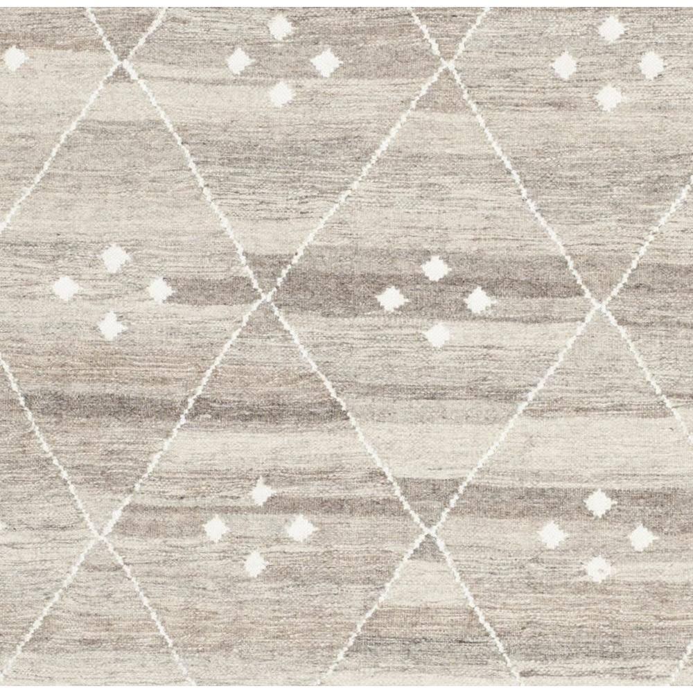 Natural Kilim NKM316 Hand Woven Area Rug - Natural/Ivory - 5'x5' - Safavieh.