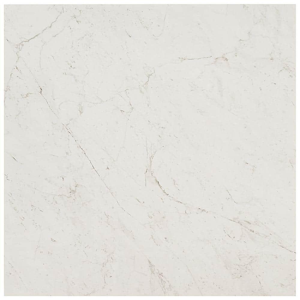 24" x 24" Polished Marble Look Porcelain Floor and Wall Tile (15.5 Sq. Ft. / Case)