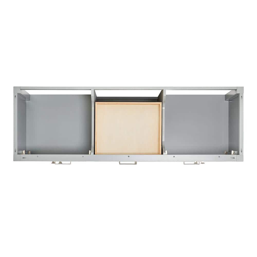 Ariel A067d-Bc Cambridge 66" Double Free Standing Vanity Cabinet Only - Grey