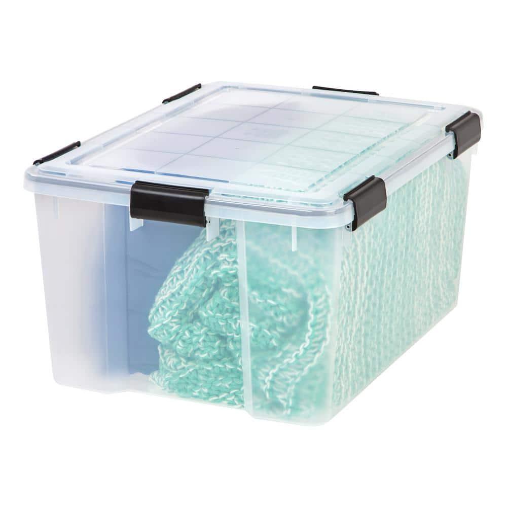 IRIS USA, Inc. 6.5 Qt./2 Gal. Weatherproof Storage Tote