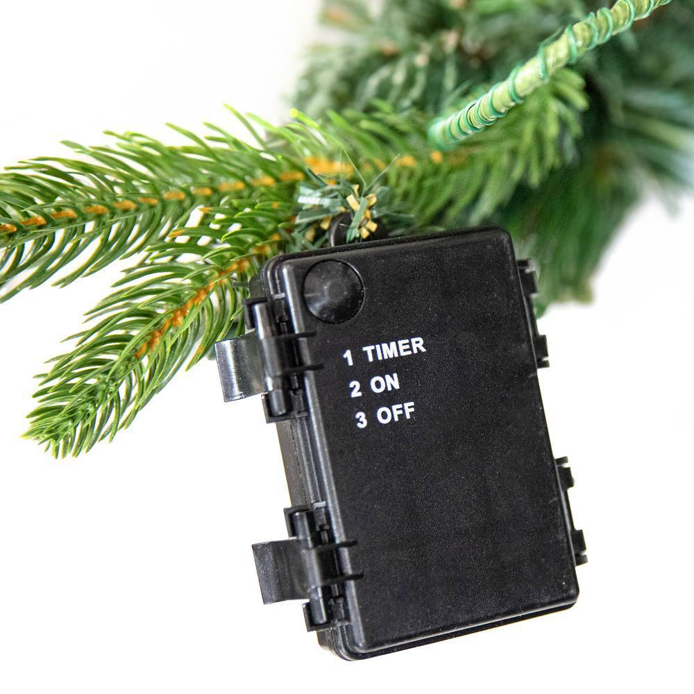 Sunnydaze 24" Diameter Indoor or Outdoor PVC Christmas Wreath with Pinecones and Berries - Traditional