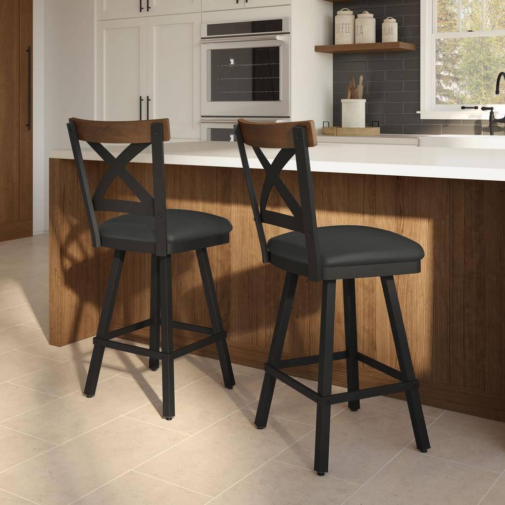 26.5" Snyder Swivel Counter Height Barstool - Amisco