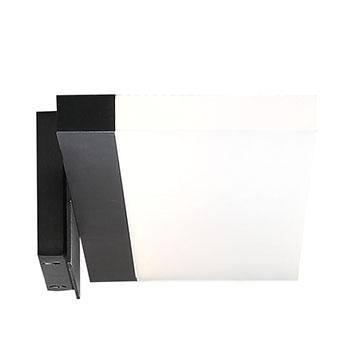 WAC Lighting Level 24" 1-Light LED 3500K Aluminum Bathroom Vanity Light in Black
