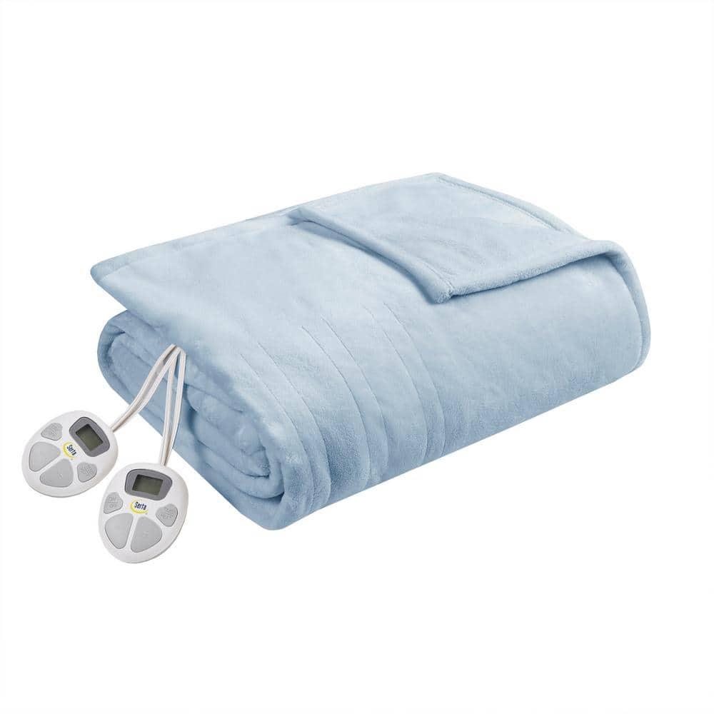 Serta Plush Heated Blanket