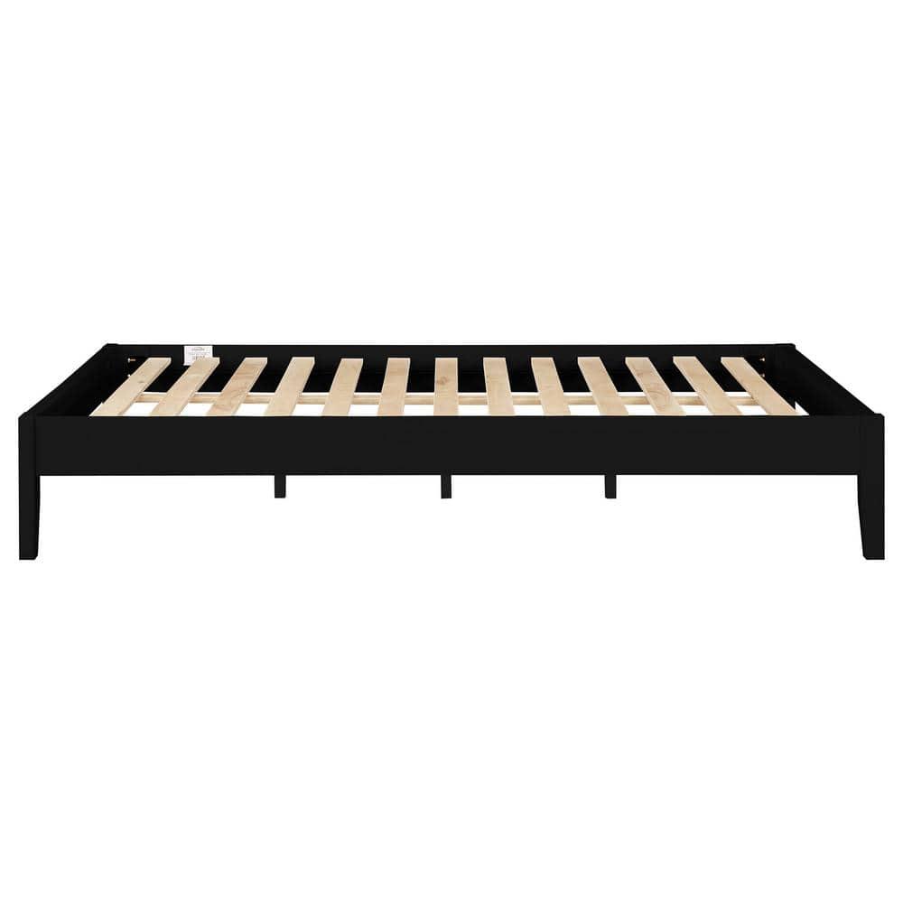 Coaster Hounslow Contemporary Wood Platform Eastern King Bed in Black