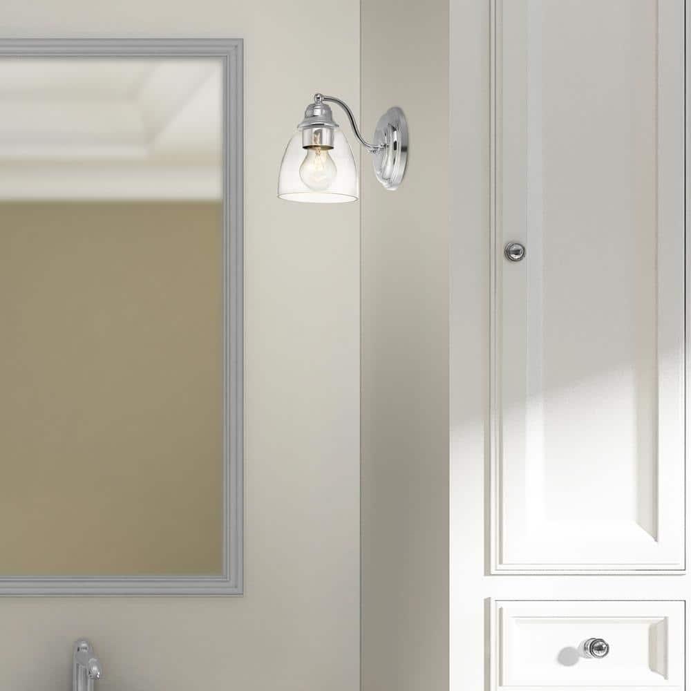 Livex Lighting Montgomery 1 - Light Vanity in  Polished Chrome