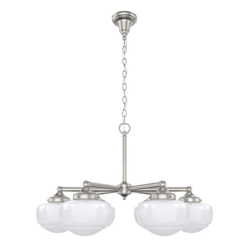 Hunter Fan Hunter Saddle Creek 6 Light Chandelier Ceiling Light Fixture