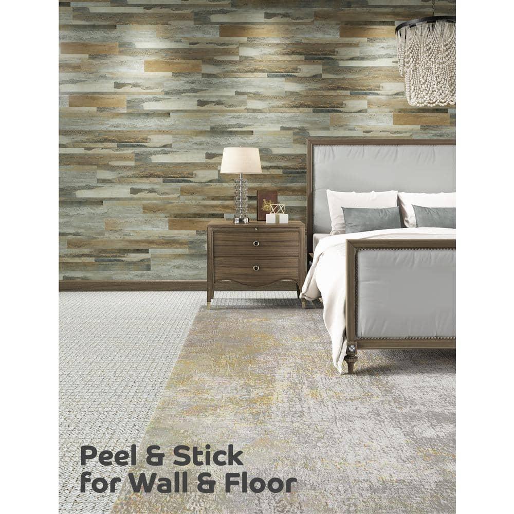 Weekend Warrior 1.5mm Thick x 7-in W x 48-in L 3-mil Luxury Vinyl Plank