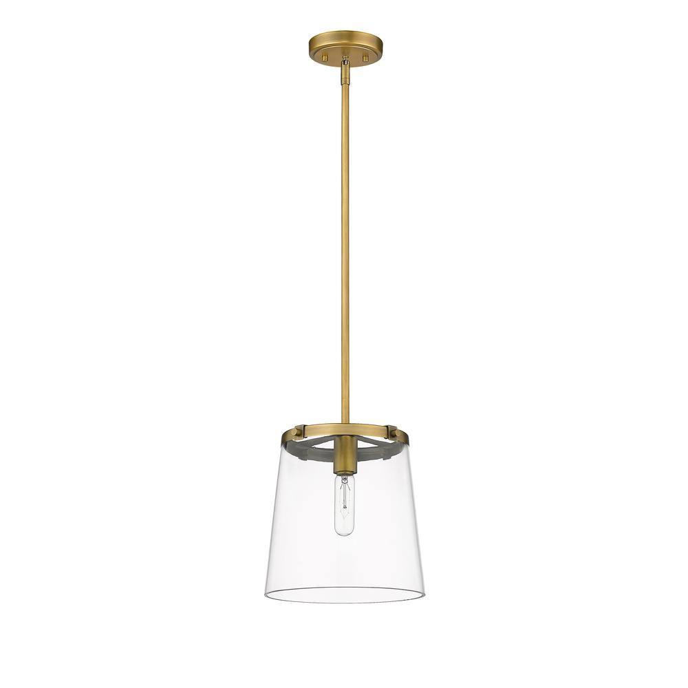 Z-Lite Callista 1 - Light Pendant in  Rubbed Brass