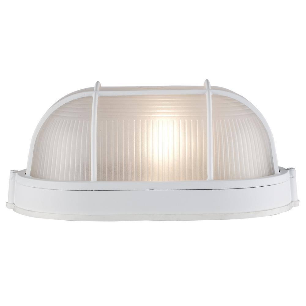 Trans Globe Lighting 41015 6.5" Width 1 Light Flush Mount Bulkhead Outdoor Wall Sconce -