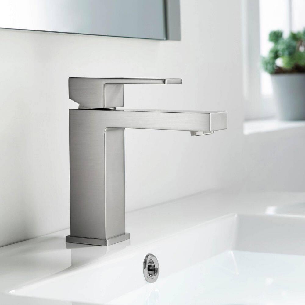 KIBI KBF1002BN Cube Single-Hole Single-handle Bathroom Faucet
