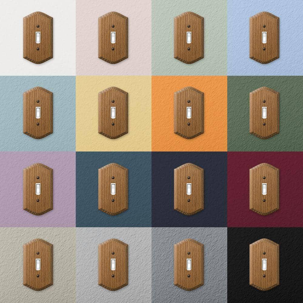 Amerelle Country No Subject 1 - Gang Duplex Outlet Jumbo Wall Plate