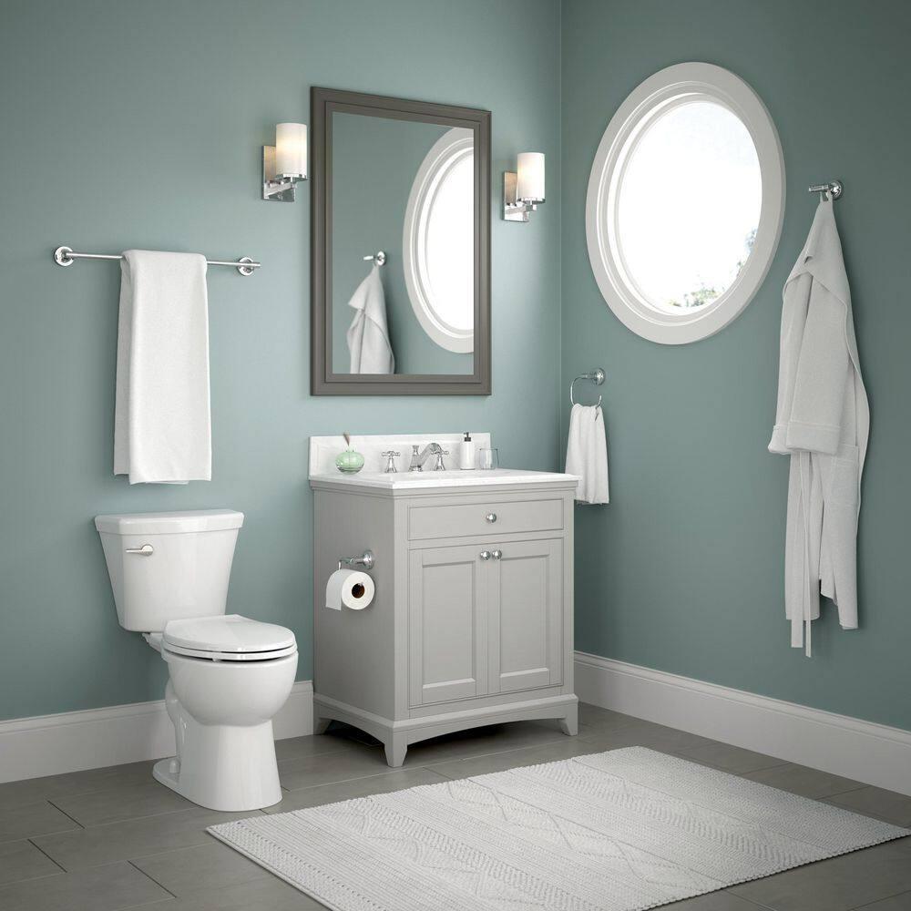 Franklin Brass VOI24-PC Voisin 24 in. Towel Bar Bath Hardware Accessory