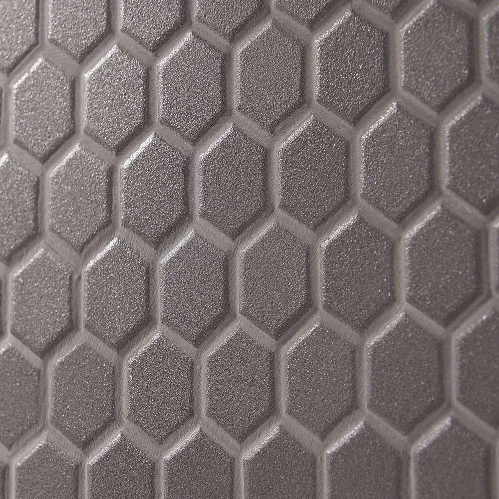 Slim 10.23" x 11.81" Matte Porcelain Floor and Wall Mosaic Tile