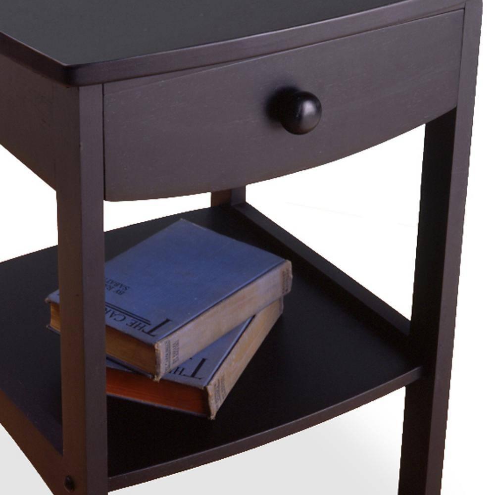 Claire Nightstand - Black - Winsome