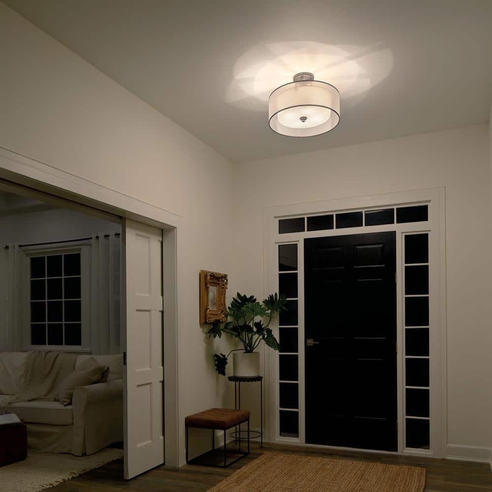 Kichler Lighting Lacey 4 - Light Semi-Flush Mount in  Mission Bronze
