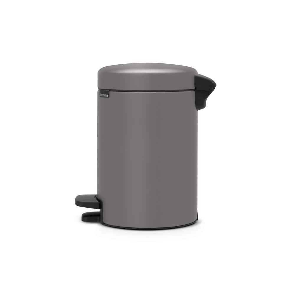 Brabantia NewIcon Step On Trash Can, 0.8 Gallon (3 Liter)