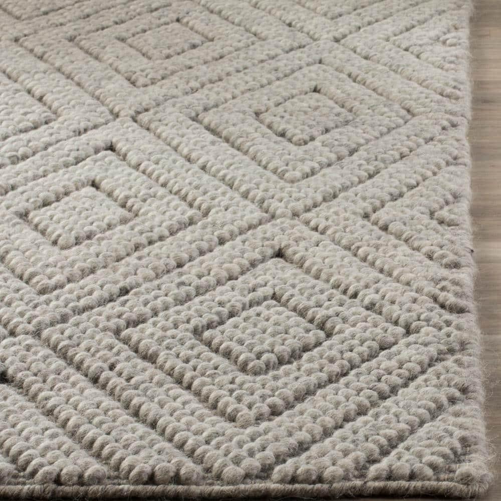Natura NAT623 Hand Woven Area Rug - Silver - 8'9"x11'9" - Safavieh.