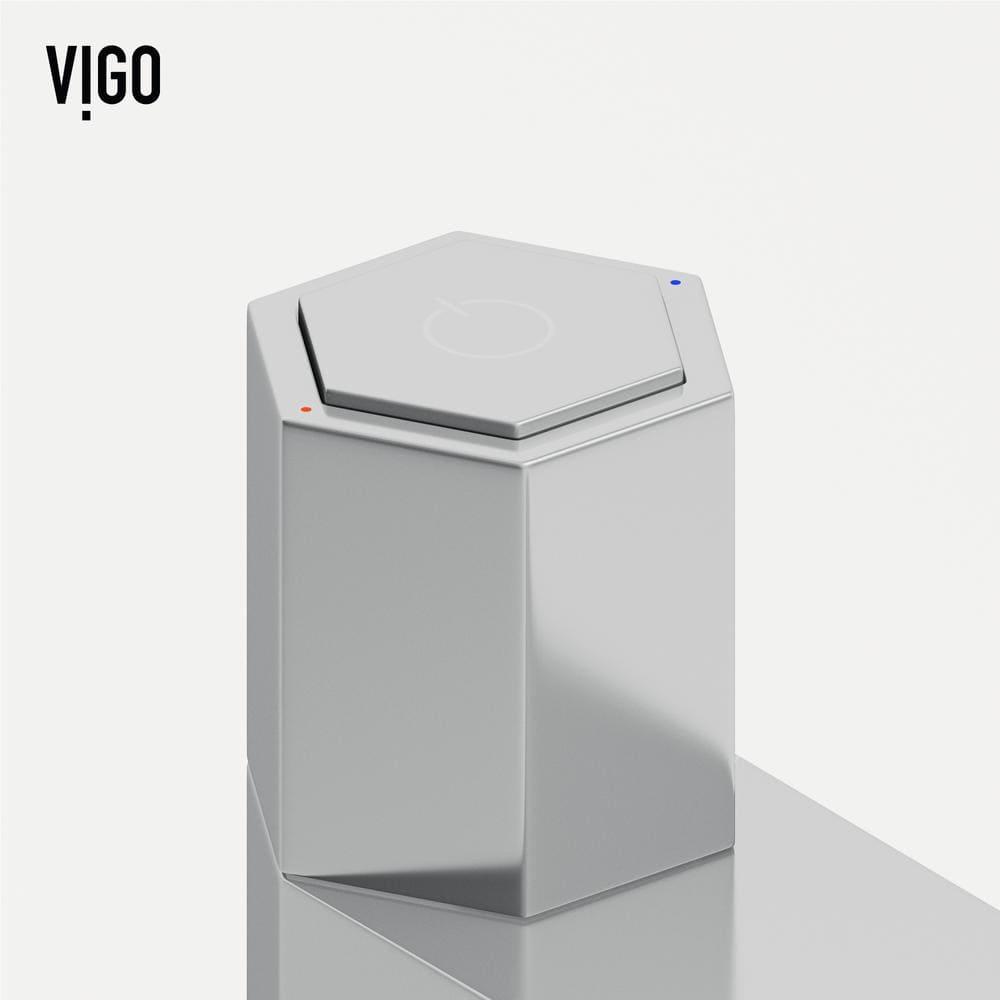 Nova 8" H Single Handle Single Hole Bathroom Faucet
