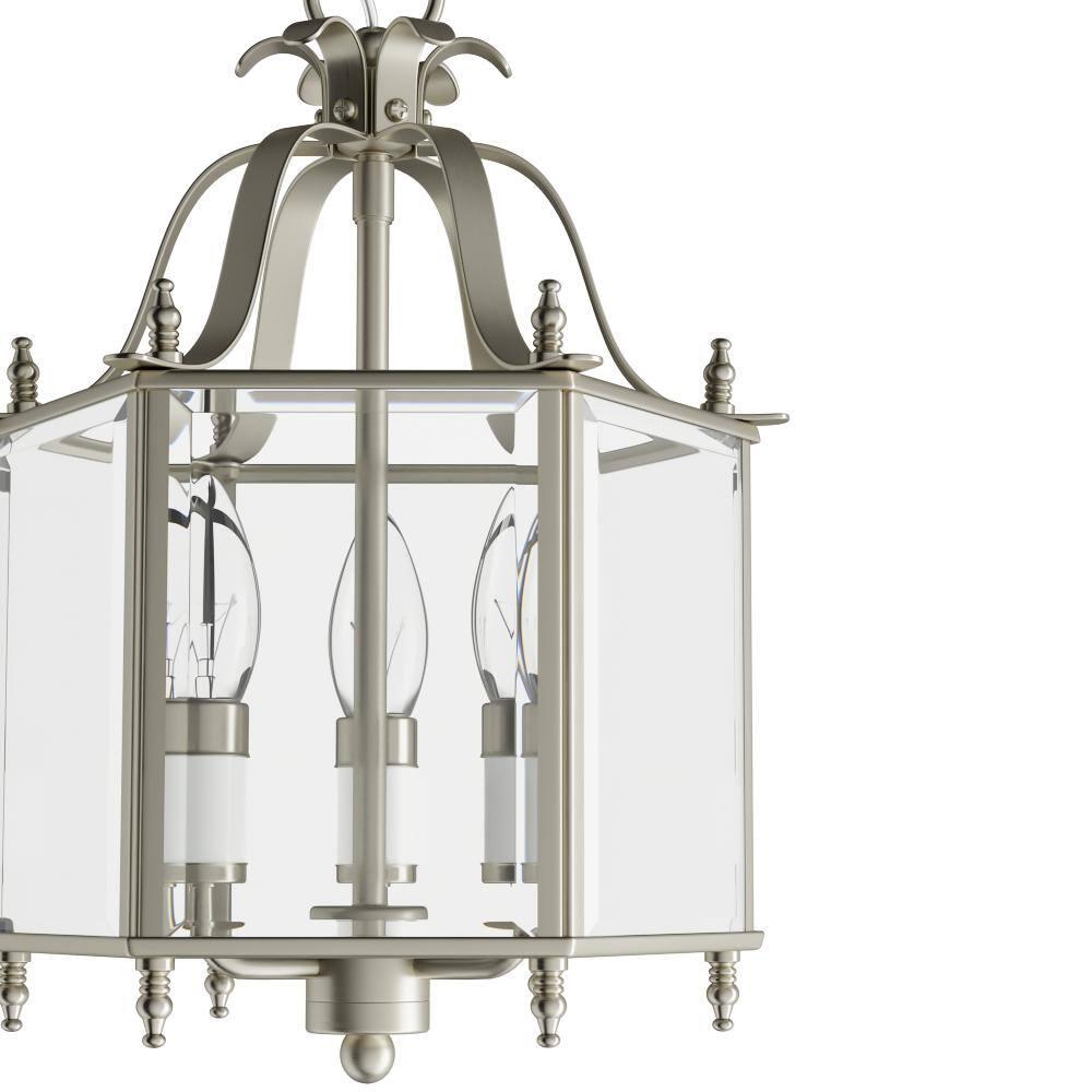 Livex Lighting Livingston 3 - Light Chandelier in  Brushed Nickel