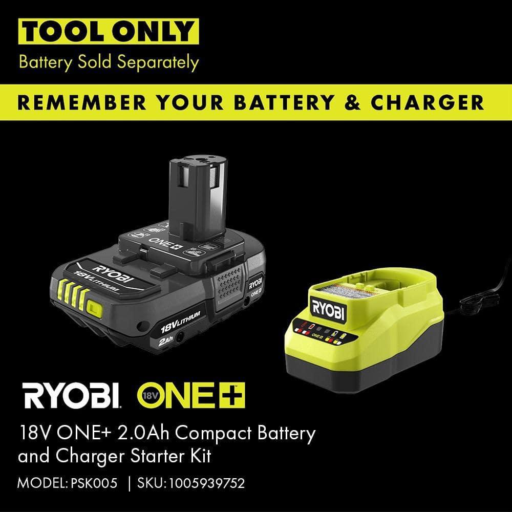 Ryobi 18V ONE+ DUAL FUNCTION DIGITAL Inflator/Deflator, PCL031B