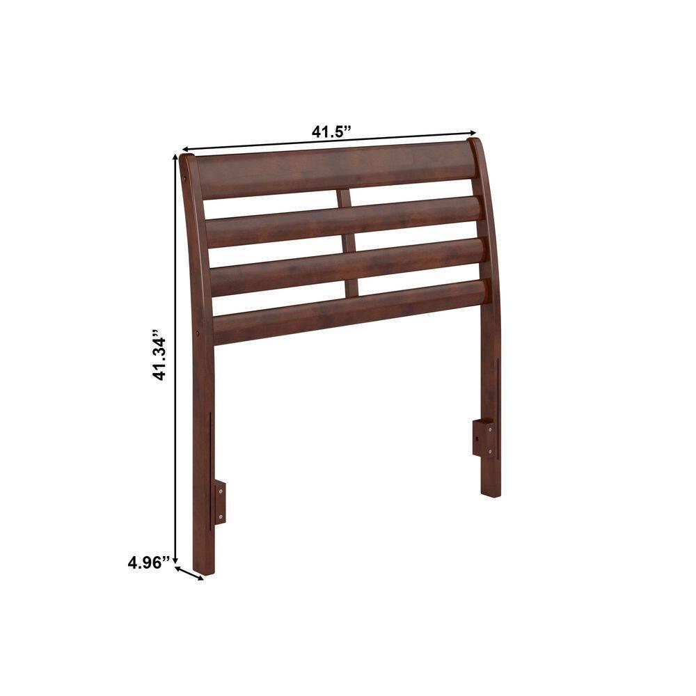 AFI Furnishings Savannah Twin Solid Wood Headboard with Attachable Charger in White