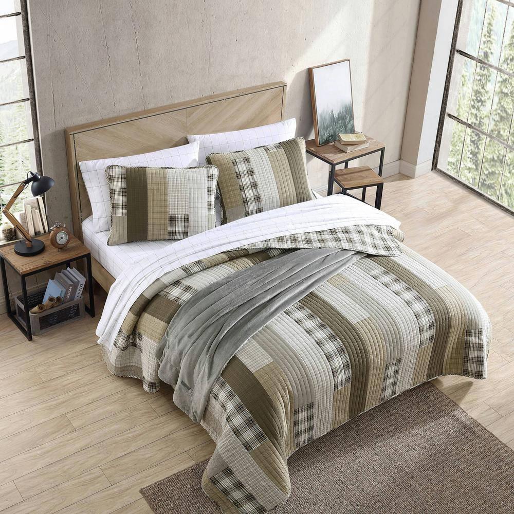Eddie Bauer Eddie Bauer Fairview Cotton Reversible Quilt Set