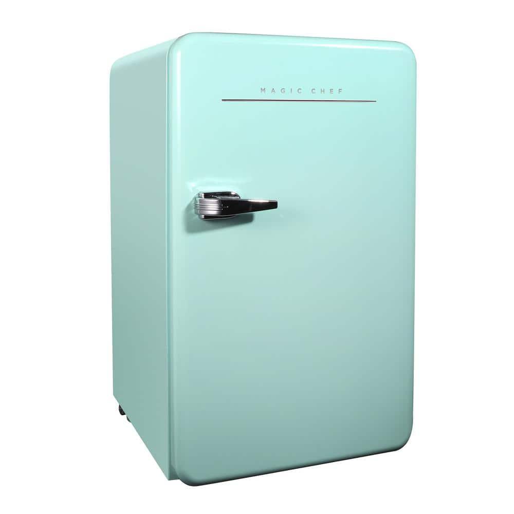 Magic Chef Magic Chef Retro 3.2 Cubic Feet Portable Freestanding Mini Fridge