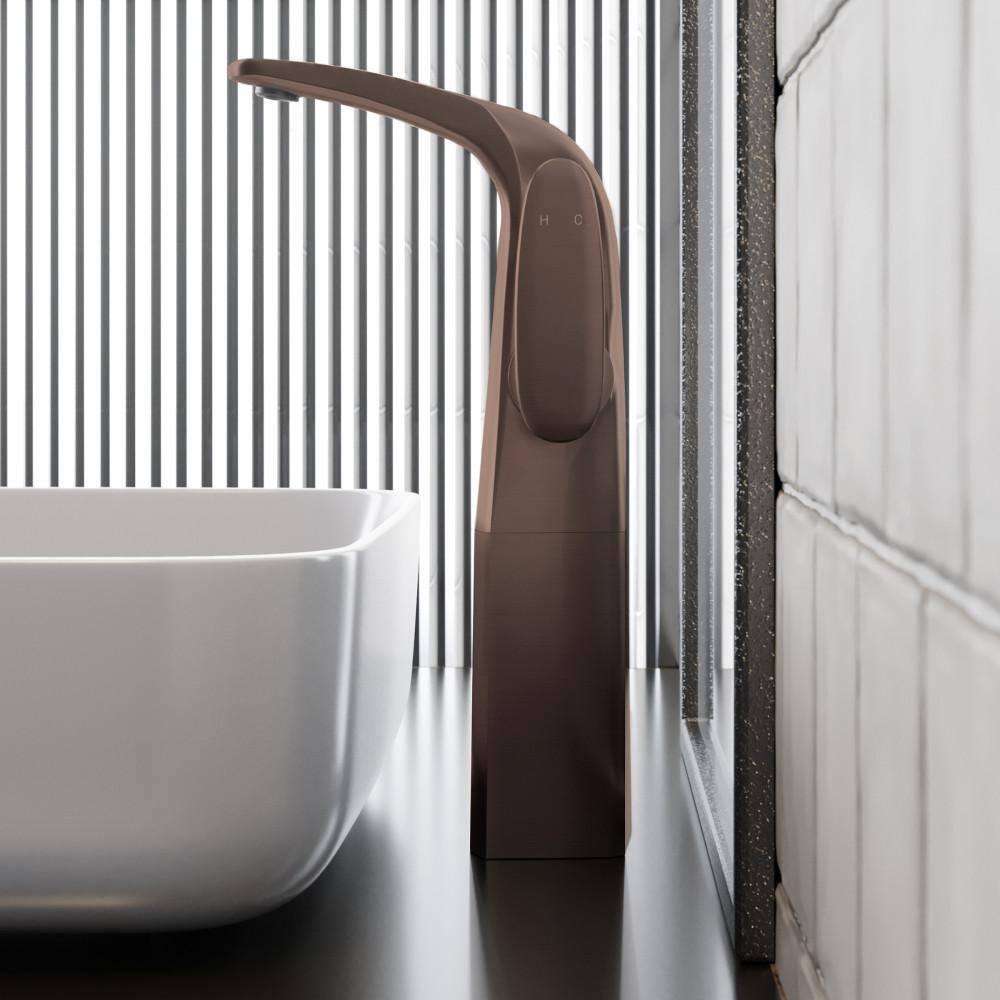 Château Single Hole, Single-Handle, High Arc Bathroom Faucet