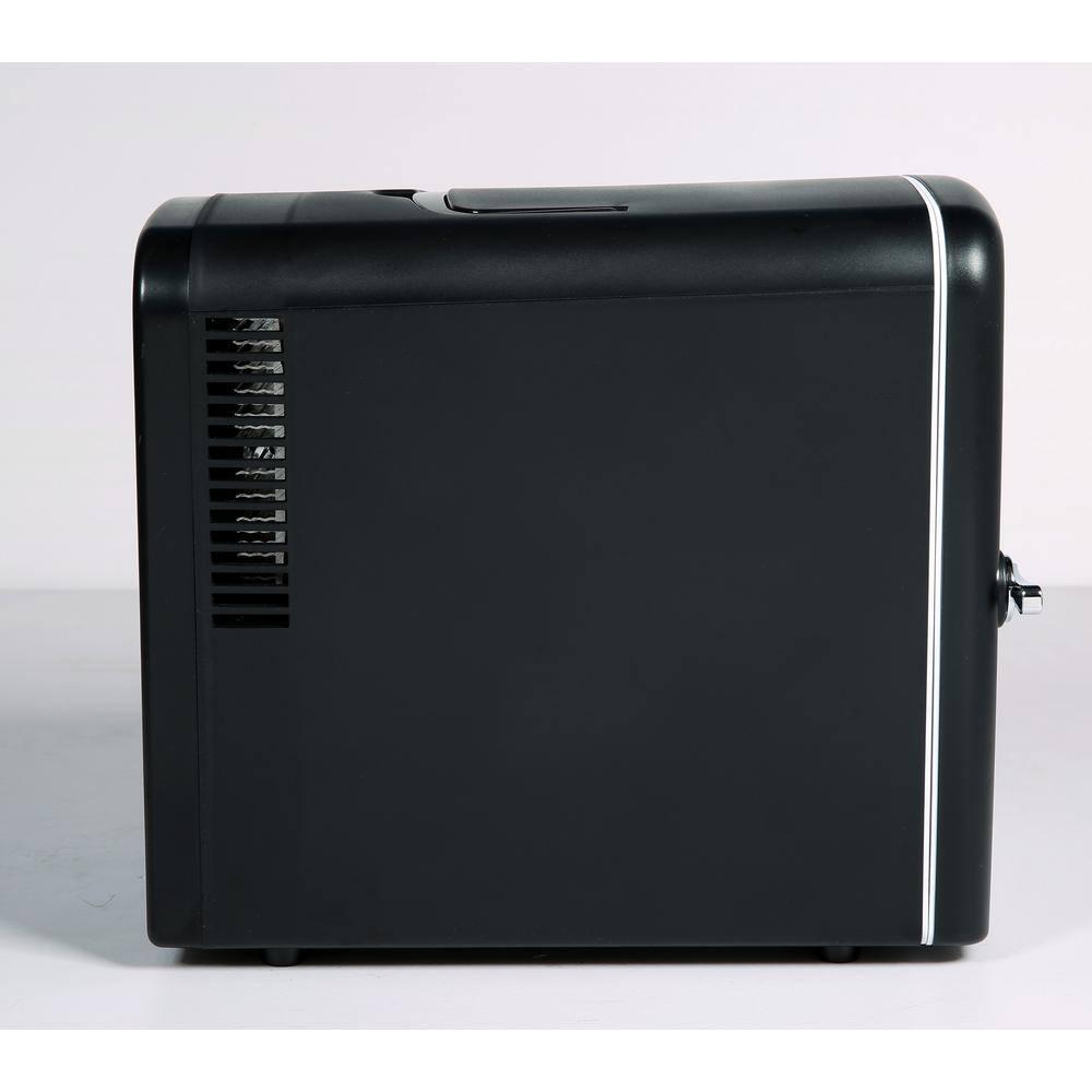 Frigidaire, 6 Can/4L Mini Personal Retro Fridge Cooler, EFMIS229, Black